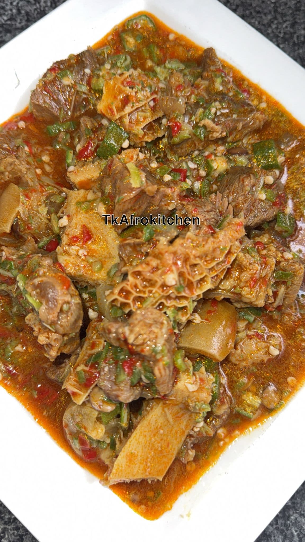 Assorted Okra Soup
