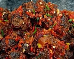 Peppered Goat Meat